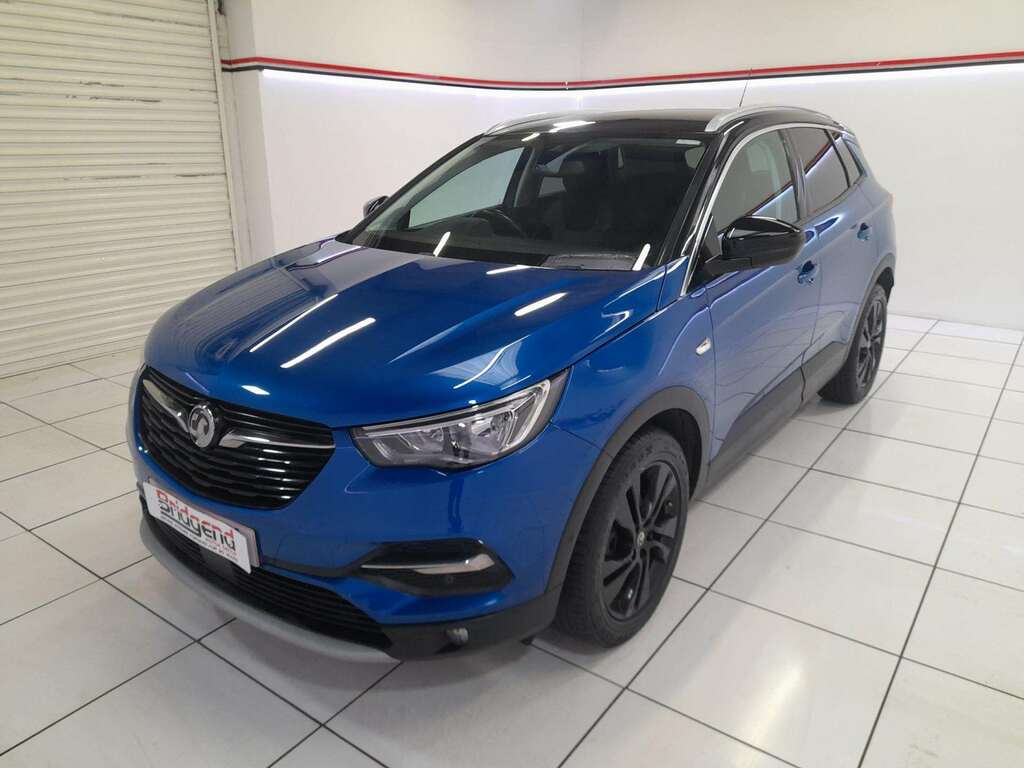 Vauxhall Grandland 1.2 Turbo Design Line Suv SA19FVM Blue #3