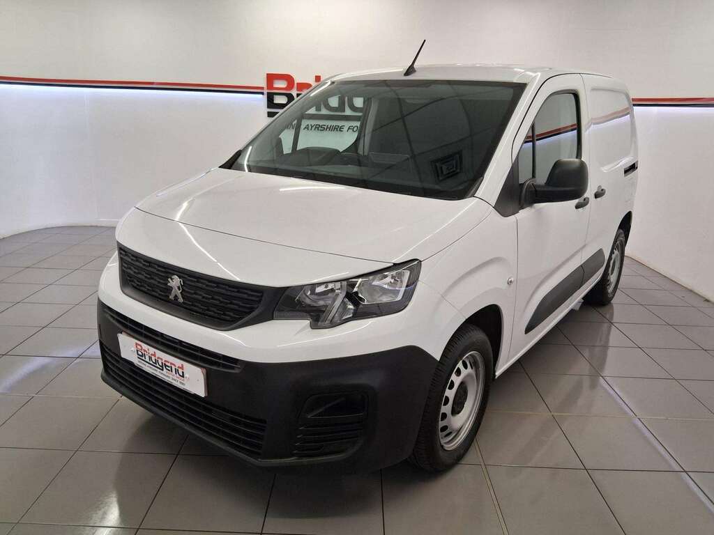 Peugeot Partner 1.5 Bluehdi 1000 Professional Premium Standard P ME73TRZ White #3