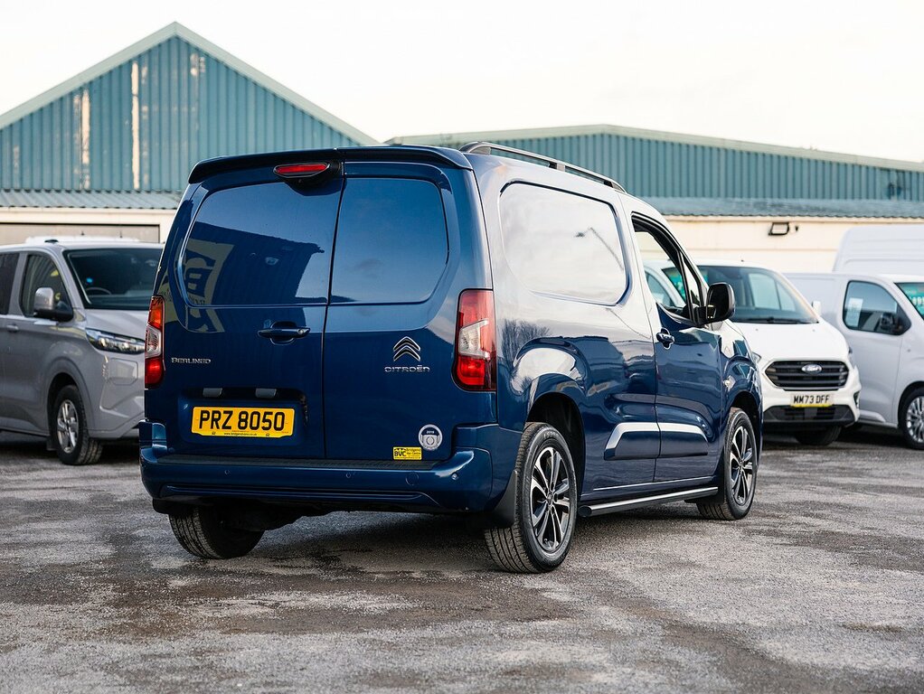 Citroen Berlingo 1.5 Bluehdi 1000Kg Driver 130 Bhp L1 Swb Eat8 PRZ8050 Blue #6