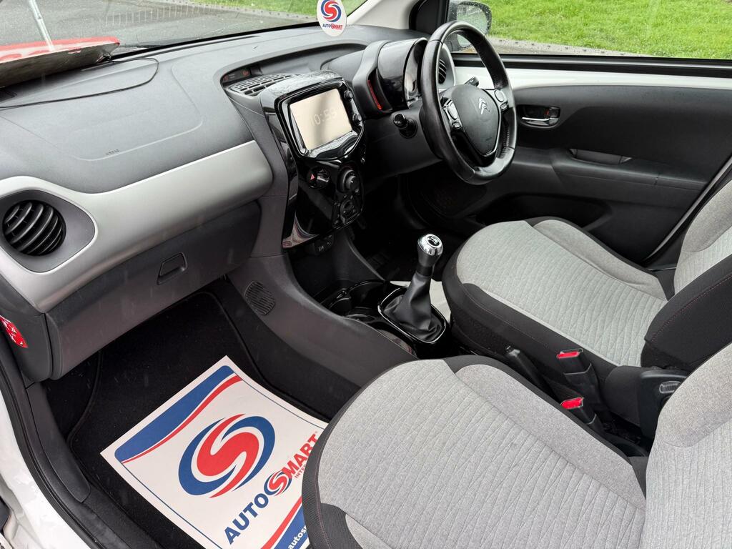 Citroen C1 Flair Puretech YR18KNK White #4