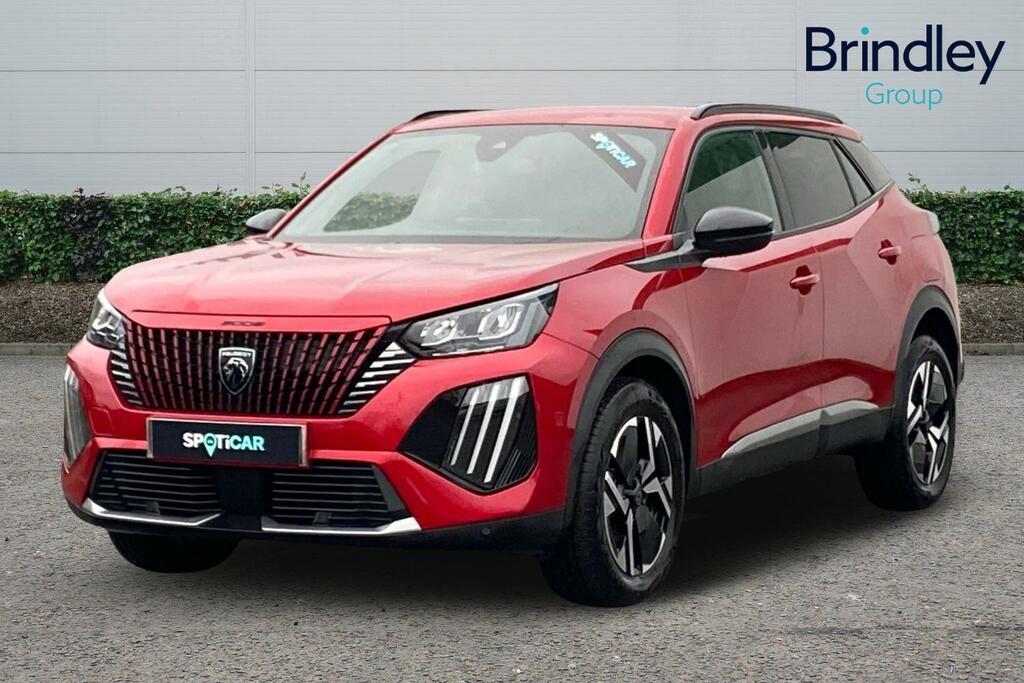 Peugeot 2008 1.2 Puretech Allure Suv Euro 6 VK73WLP Red #2