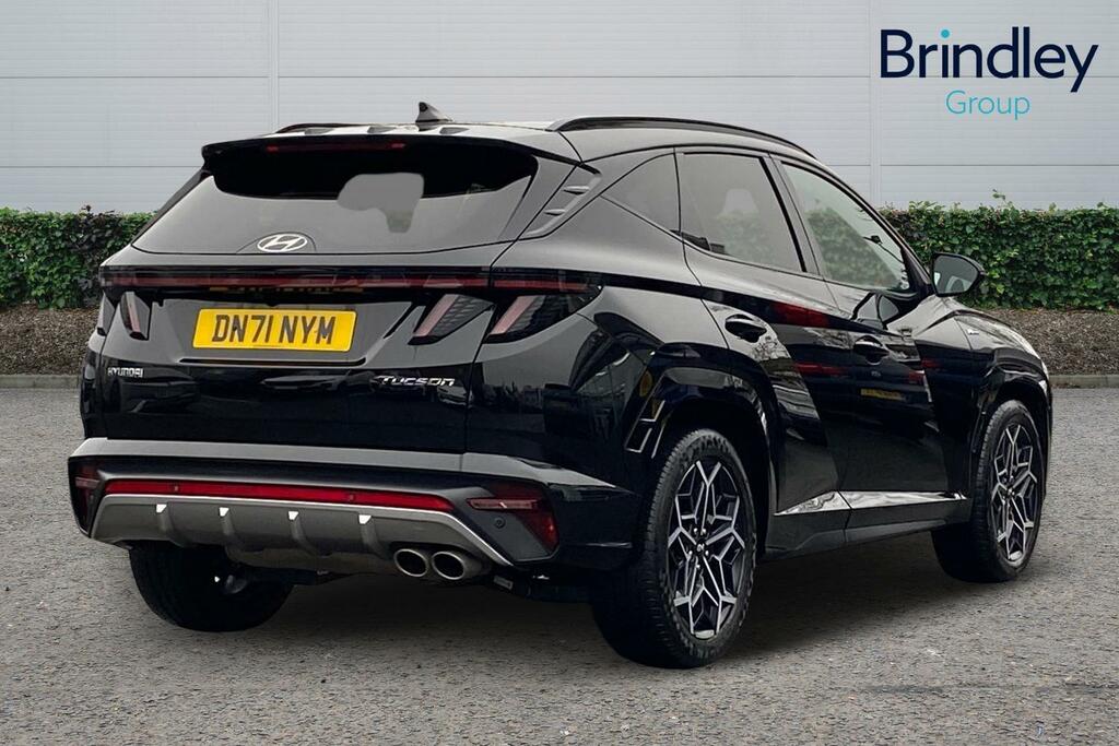 Hyundai Tucson 1.6 T-gdi Mhev N Line S Suv Hybrid Dct DN71NYM Black #4