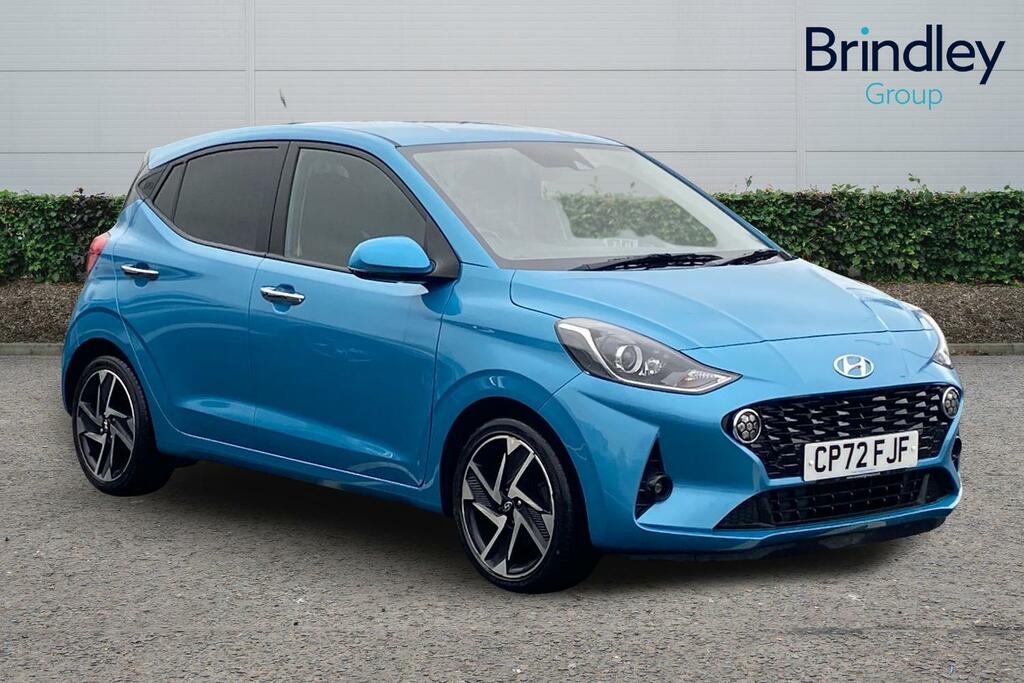 Hyundai I10 1.2 Premium Hatchback Euro 6 Ss Blue