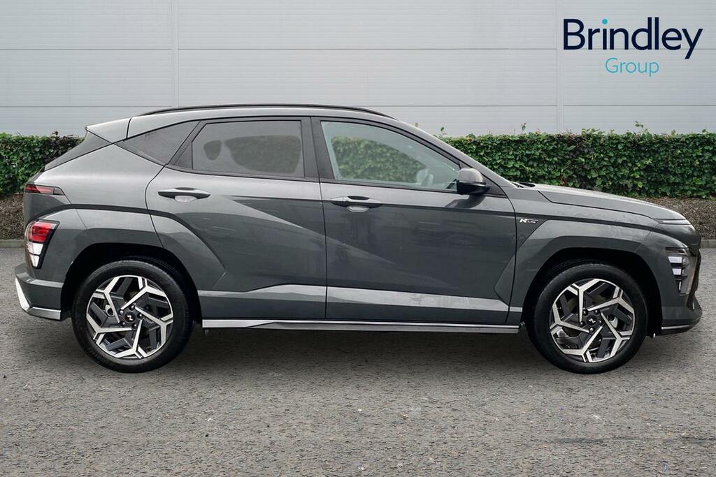 Hyundai Kona 1.6 H-gdi N Line Suv Hybrid Dct Euro 6 DT75TUJ Grey #6