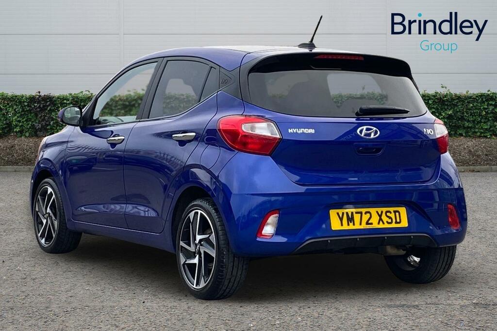 Hyundai I10 1.0 Premium Hatchback Euro 6 Ss Blue #3