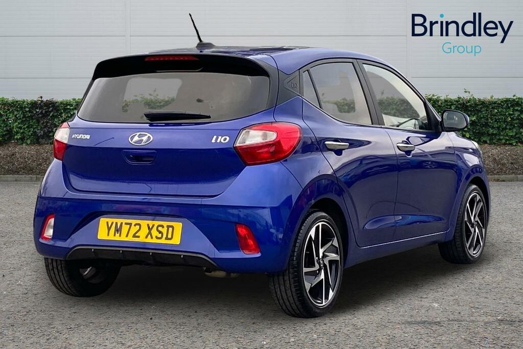 Hyundai I10 1.0 Premium Hatchback Euro 6 Ss Blue #4
