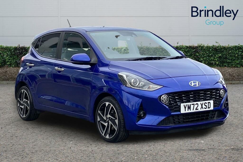 Hyundai I10 1.0 Premium Hatchback Euro 6 Ss Blue