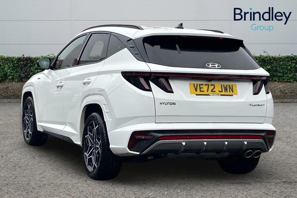 Hyundai Tucson 1.6 T-gdi Mhev N Line Suv Hybrid Dct Eu VE72JWN White #4