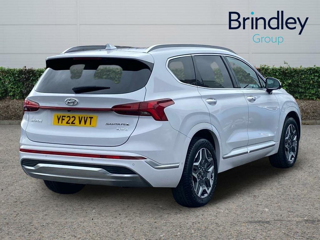 Hyundai Santa Fe 1.6 H T-gdi Ultimate Suv Hybrid 4W YF22VVT White #4