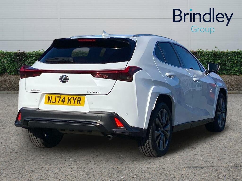 Lexus UX 2.0 300H F Sport Suv Hybrid E-cvt Euro NJ74KYR White #4