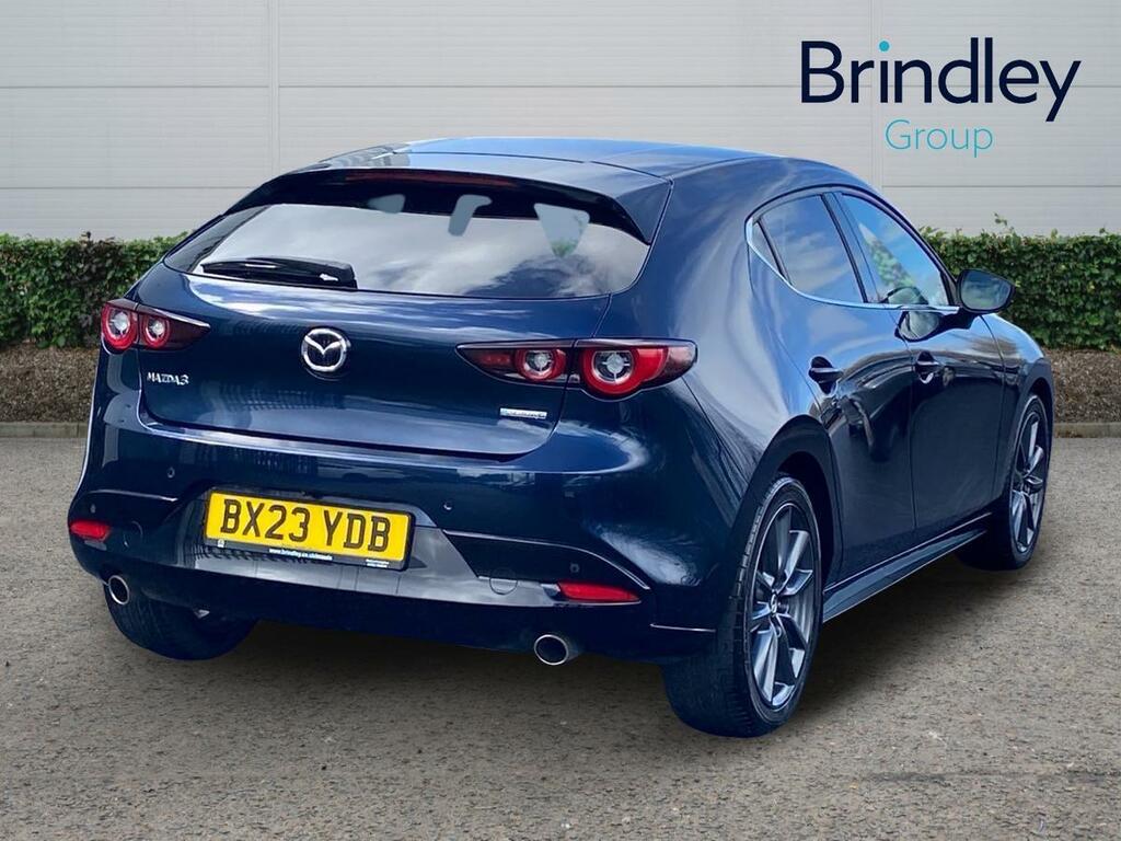 Mazda 3 2.0 E-skyactiv G Mhev Gt Sport Tech BX23YDB Blue #4