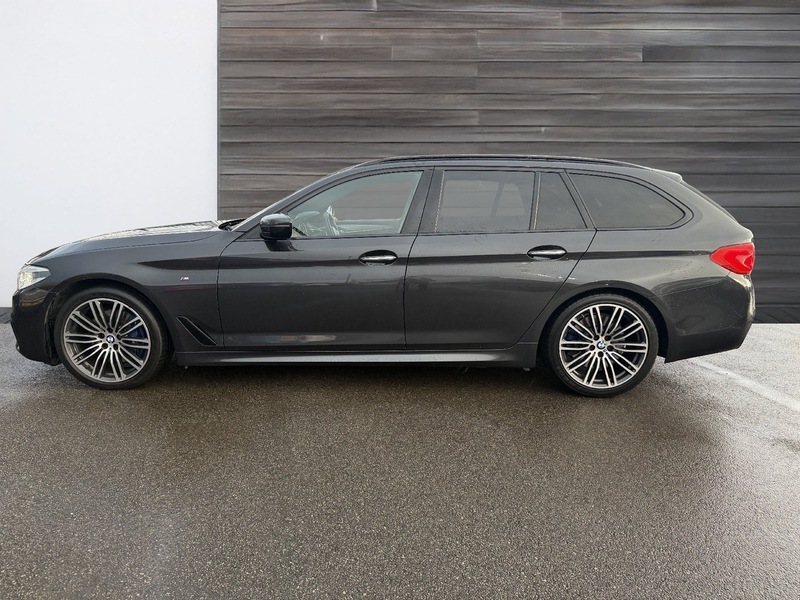 BMW 5 Series 3.0 530D M Sport Touring Xdrive Eu FY17PYU Grey #5