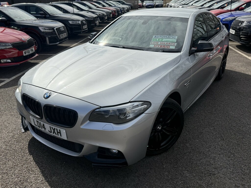BMW 5 Series 3.0 Activehybrid 5 M Sport Saloon Ulez Hybr Silver #4