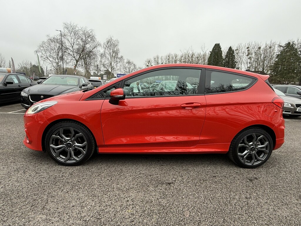 Ford Fiesta 1.0 T Ecoboost St-line Ulez OV68AAO Red #6