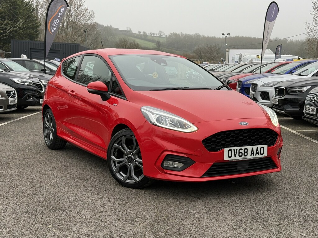 Ford Fiesta 1.0 T Ecoboost St-line Ulez Red