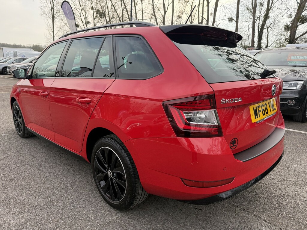 Skoda Fabia 1.0 Tsi Monte Carlo Ulez WF68YML Red #5