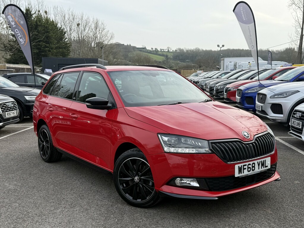 Skoda Fabia 1.0 Tsi Monte Carlo Ulez Red