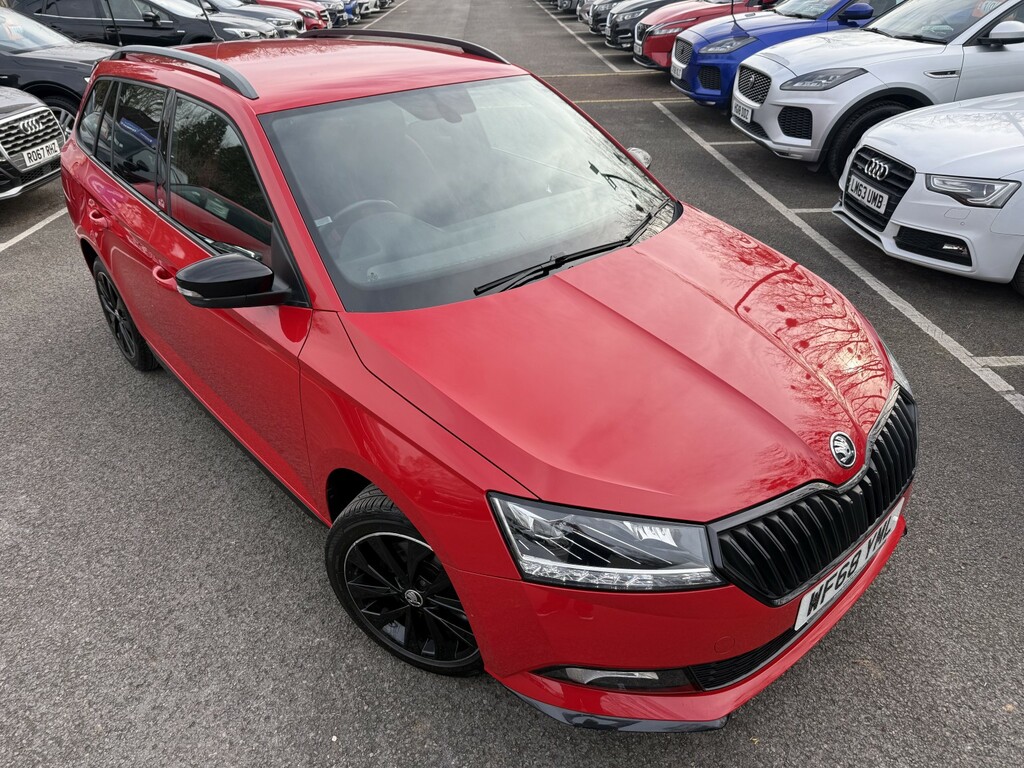 Skoda Fabia 1.0 Tsi Monte Carlo Ulez WF68YML Red #3