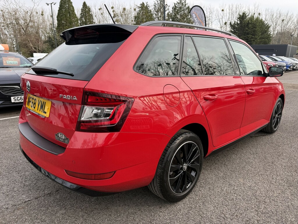 Skoda Fabia 1.0 Tsi Monte Carlo Ulez WF68YML Red #6
