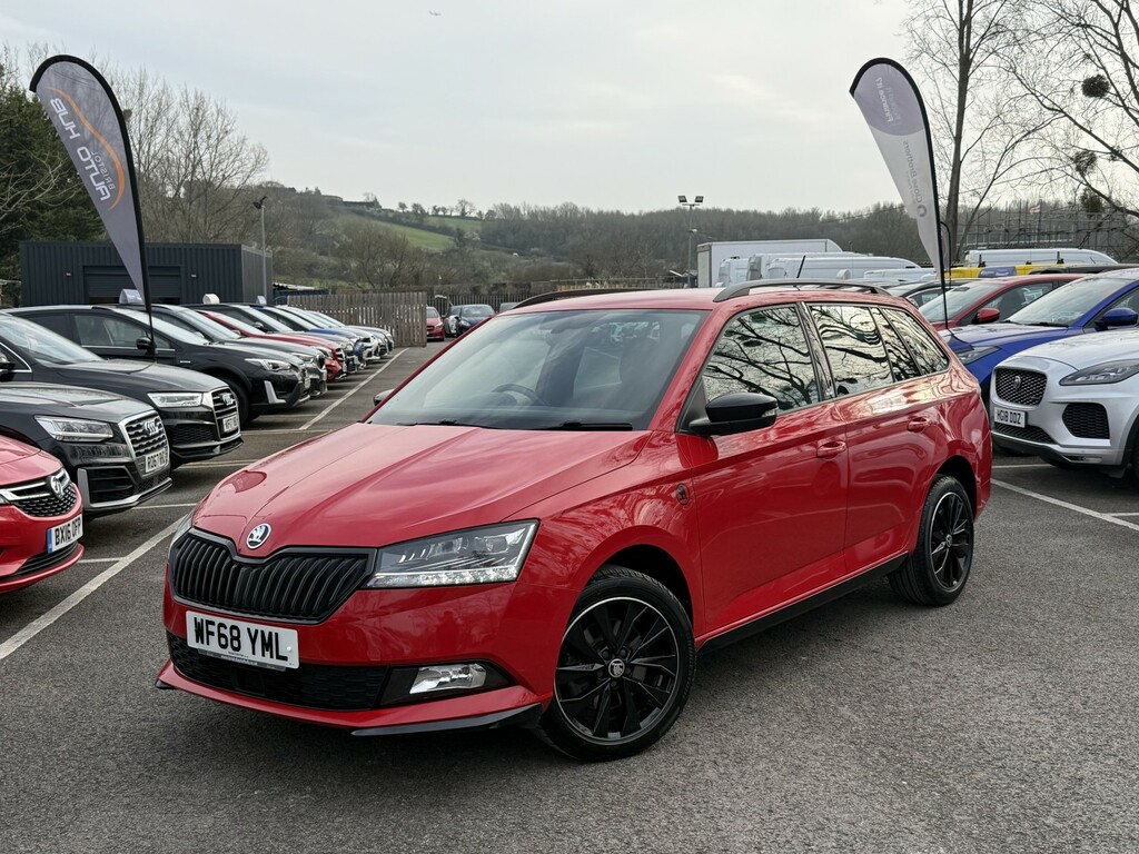 Skoda Fabia 1.0 Tsi Monte Carlo Ulez WF68YML Red #2