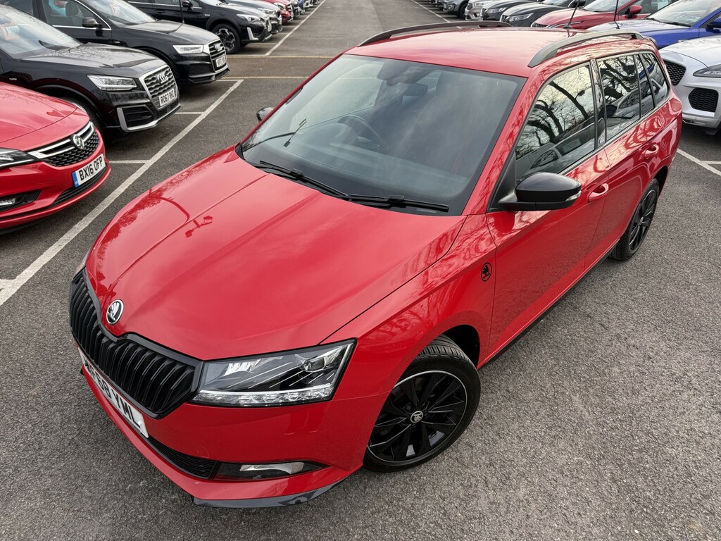 Skoda Fabia 1.0 Tsi Monte Carlo Ulez WF68YML Red #4