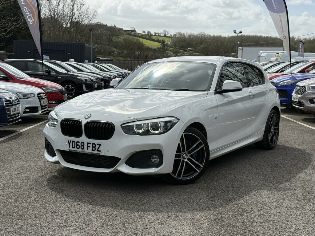 BMW 1 Series 2.0 120D M Sport Shadow Edition Ulez YD68FBZ White #2