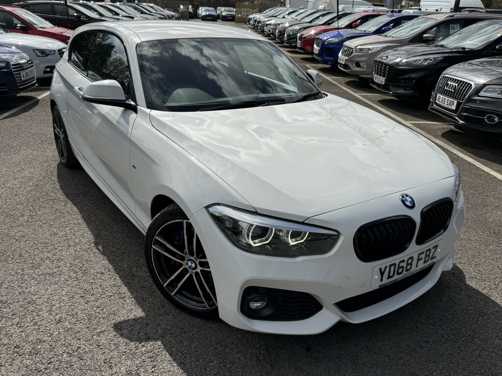 BMW 1 Series 2.0 120D M Sport Shadow Edition Ulez YD68FBZ White #3