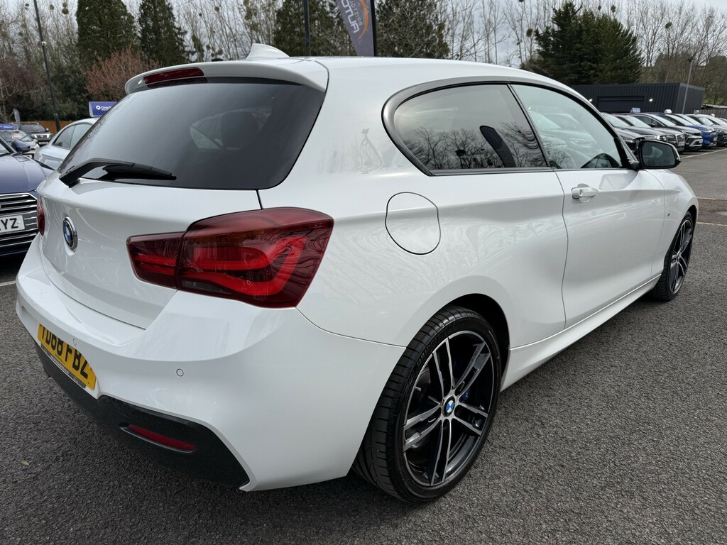 BMW 1 Series 2.0 120D M Sport Shadow Edition Ulez YD68FBZ White #5