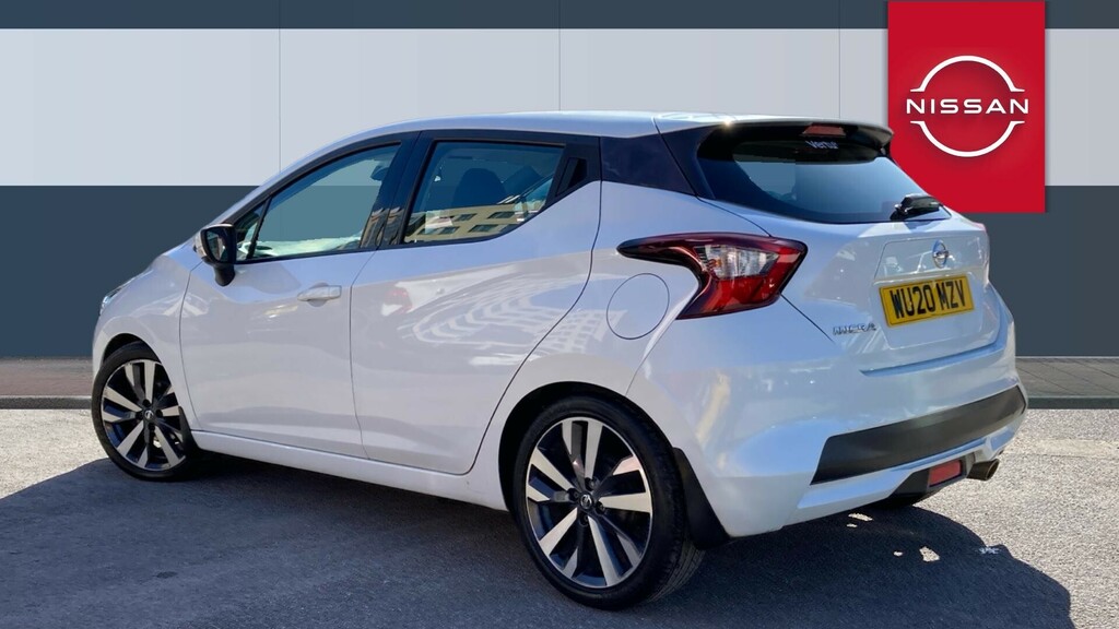 Nissan Micra Acenta White #2
