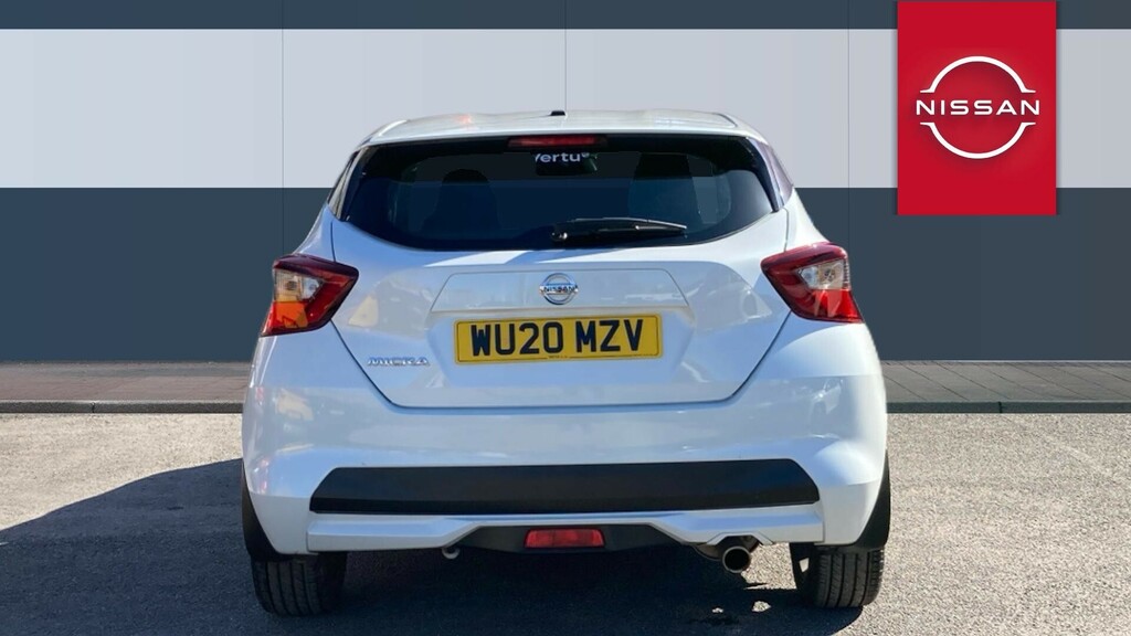 Nissan Micra Acenta White #6