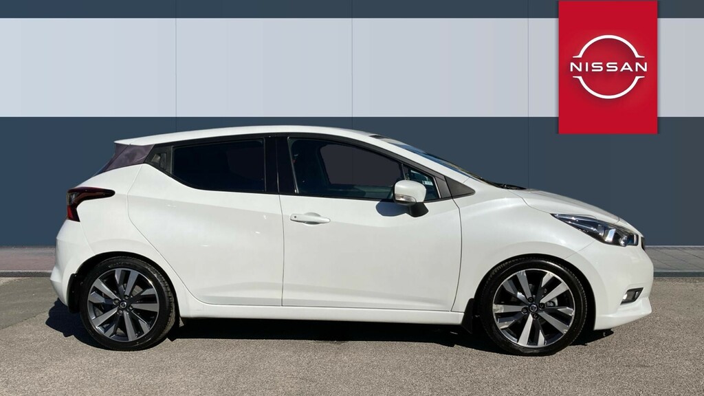 Nissan Micra Acenta White #5