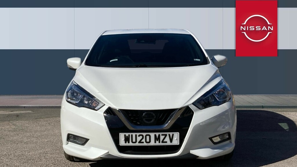 Nissan Micra Acenta White #3