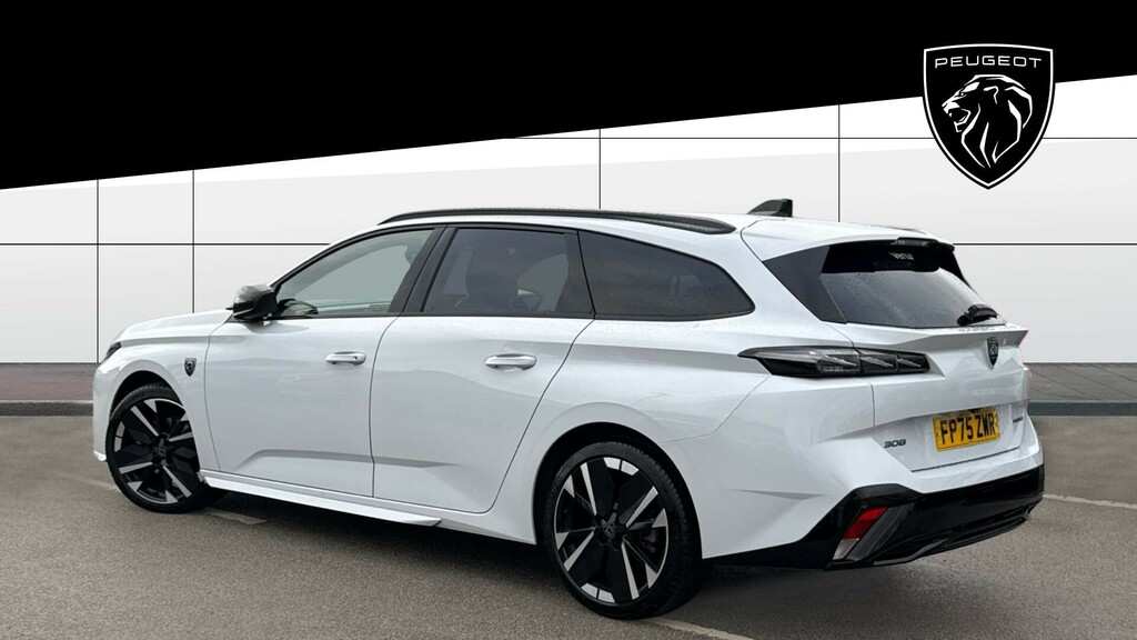 Peugeot 308 Gt FP75ZWR White #2