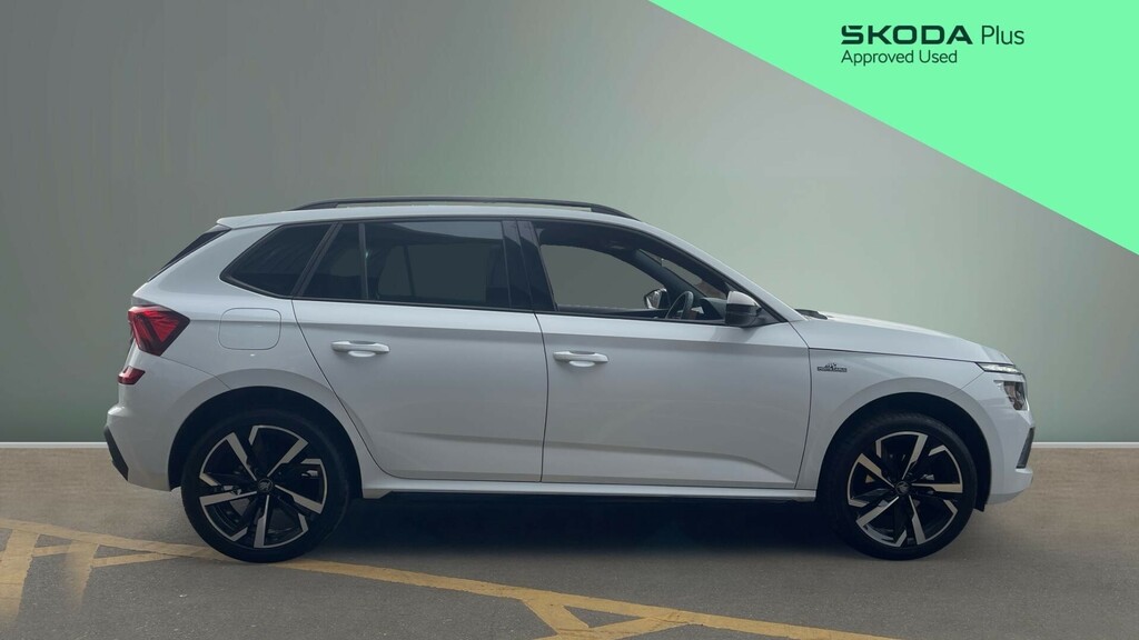 Skoda Kamiq Monte Carlo Edition White #4