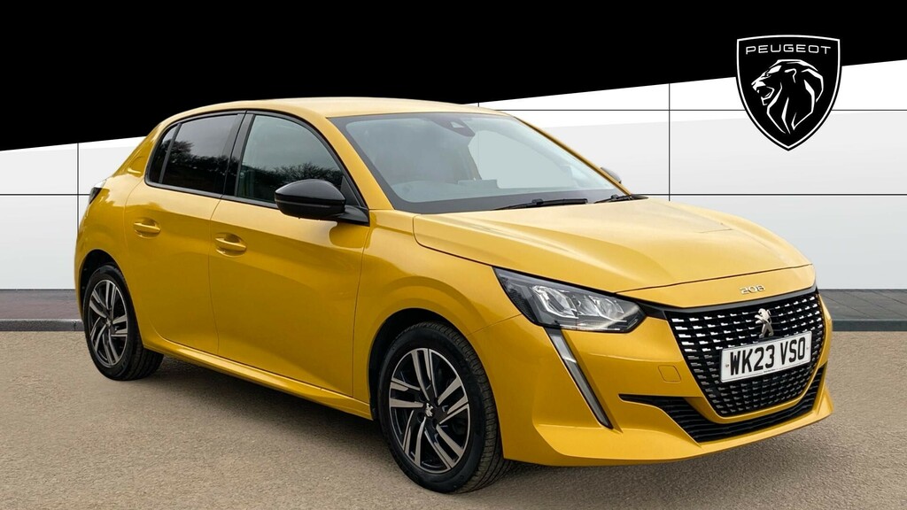 Peugeot 208 Allure Premium Yellow
