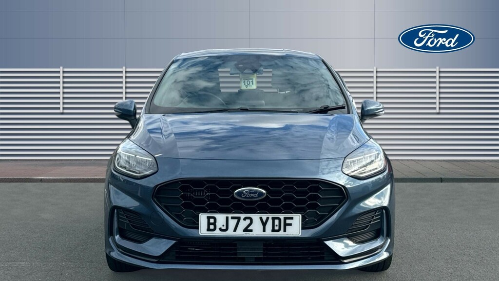 Ford Fiesta St-line BJ72YDF Blue #3