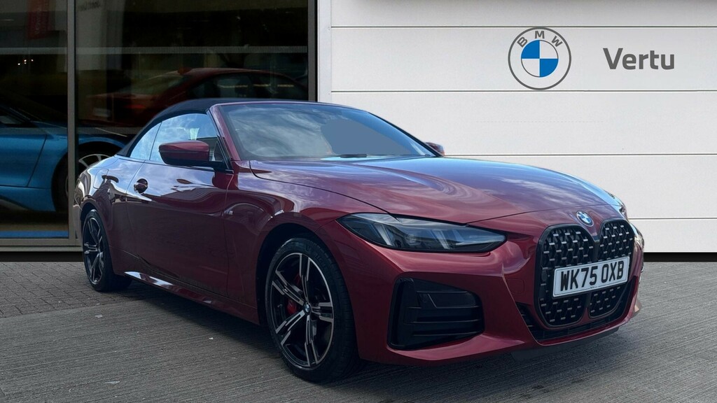 BMW 4 Series M Sport Red