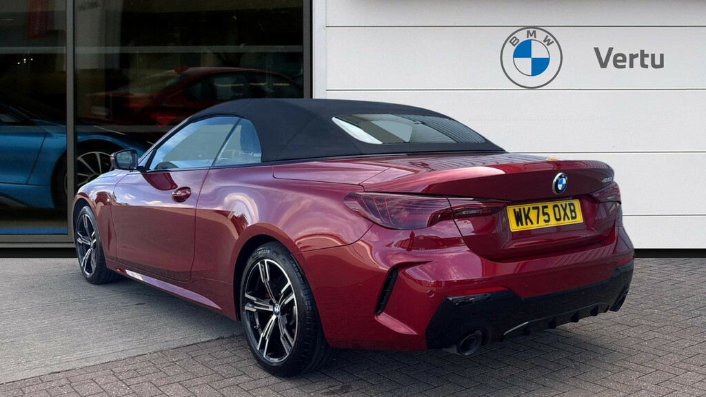 BMW 4 Series M Sport WK75OXB Red #2