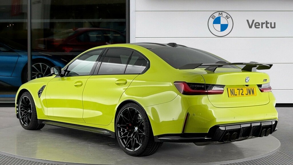BMW M3 M3 Competition M NL72JWW Yellow #2