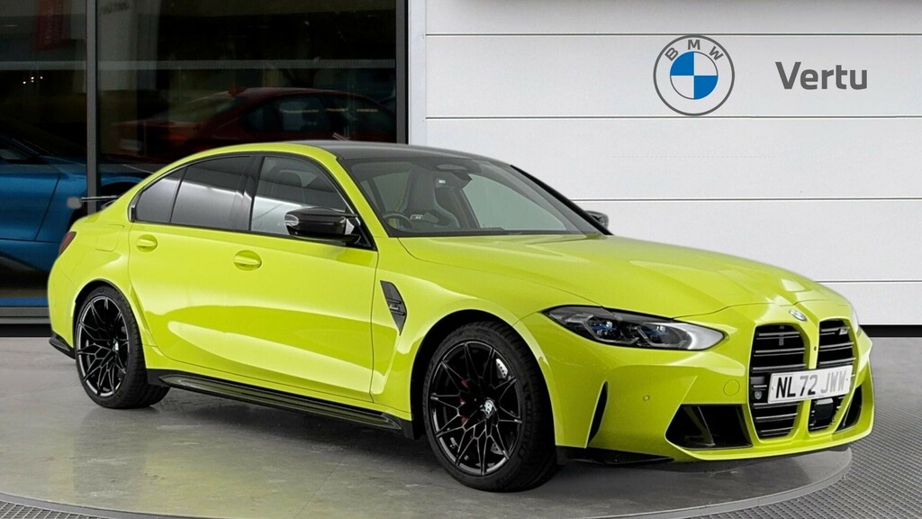 BMW M3 M3 Competition M Yellow