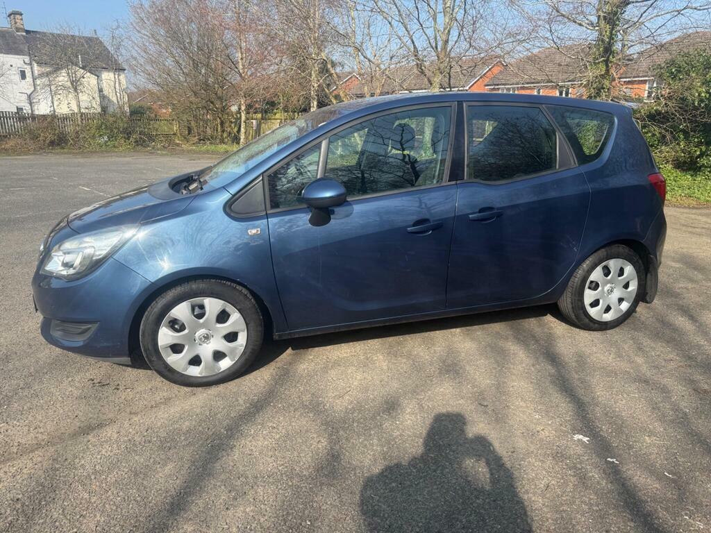 Vauxhall Meriva Mpv 1.6 Cdti Ecoflex Exclusiv Euro 6 Ss 20 NG14UTJ Blue #4