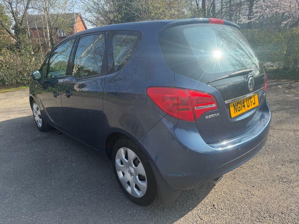 Vauxhall Meriva Mpv 1.6 Cdti Ecoflex Exclusiv Euro 6 Ss 20 NG14UTJ Blue #5