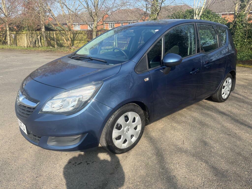 Vauxhall Meriva Mpv 1.6 Cdti Ecoflex Exclusiv Euro 6 Ss 20 NG14UTJ Blue #3