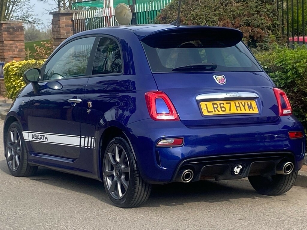 Abarth 595 1.4 T-jet Euro 6 LR67HYM Blue #5