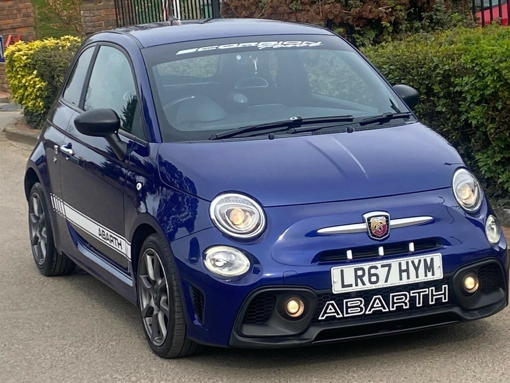 Abarth 595 1.4 T-jet Euro 6 LR67HYM Blue #2