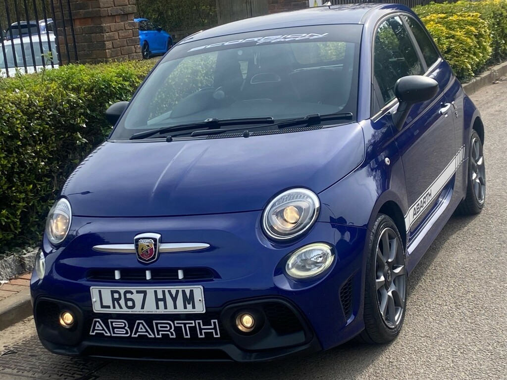 Abarth 595 1.4 T-jet Euro 6 LR67HYM Blue #3
