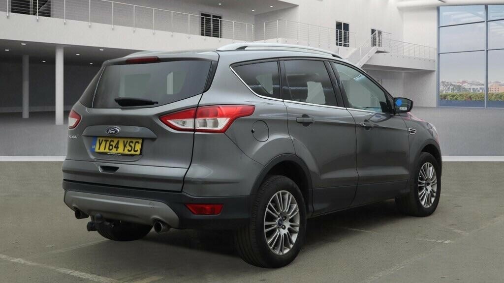 Ford Kuga 2.0 Tdci Titanium Powershift Awd Euro 5 YT64YSC Grey #5