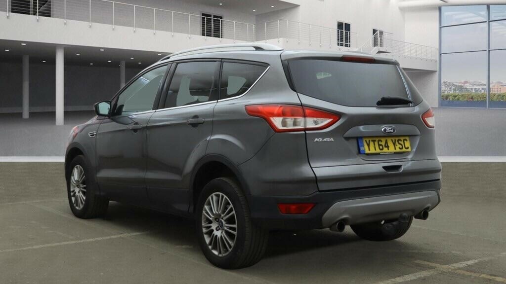 Ford Kuga 2.0 Tdci Titanium Powershift Awd Euro 5 YT64YSC Grey #3