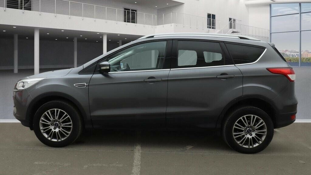 Ford Kuga 2.0 Tdci Titanium Powershift Awd Euro 5 YT64YSC Grey #4