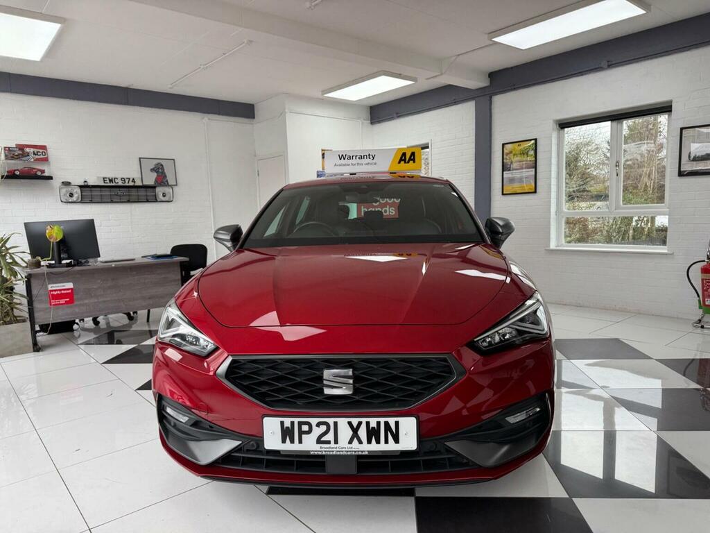 Seat Leon Hatchback 1.5 Etsi Mhev Fr Sport Dsg Euro 6 Ss Red #2